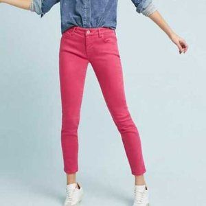 Anthro Pilcro Letterpress Mid Rise Skinny Jeans 29